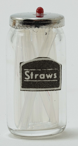 Dollhouse Miniature Straws